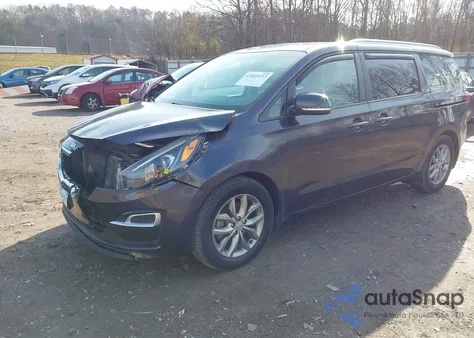 2019 Kia Sedona Ex z USA, uszkodzony, nr VIN KNDMB5C12K6506149